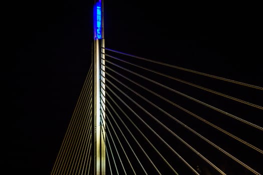 a bride at night in norway