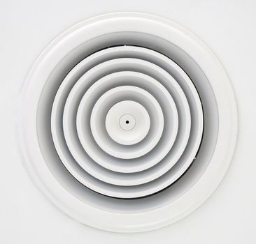 Air duct circular shapes are designed to be installed on the ceiling look beautifully organized.                               