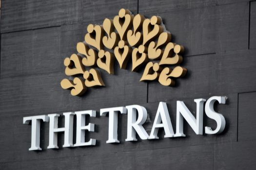 bandung, indonesia-june 13, 2014-Trans Luxury hotel building in bandung, west java-indonesia