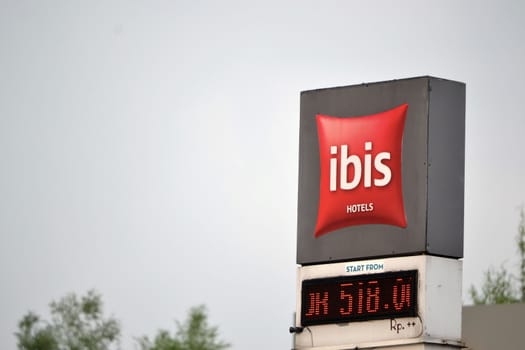bandung, indonesia-june 13, 2014-Ibis hotel building in bandung, west java-indonesia