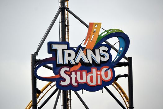 bandung, indonesia-june 13, 2014-Trans Studio-one of famous recreational and tourism destination in bandung, west java-indonesia