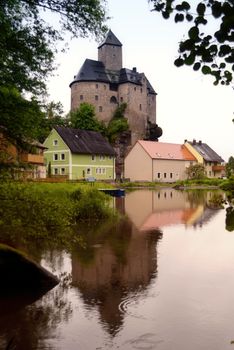 Castle of Falkenberg in Upper Palatinate in Germany