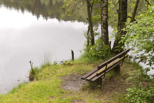 On the Hiking Trail Goldsteig in Germany
