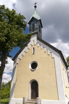 Church of Parkstein in Upper Palatinate in Germany