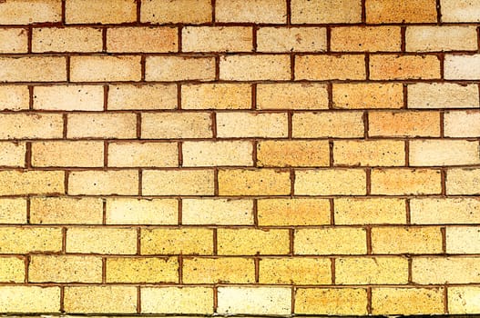 Yellow brick wall texture seamless tileable,Background