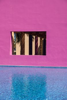 Beach pool in Mazatlan Mexico