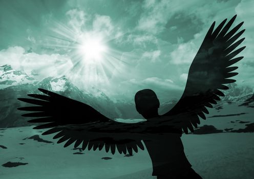 Those who hope in the lord,they will soar on wings like eagles