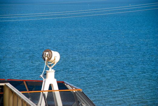 Pictures of the sea from a cruise ship