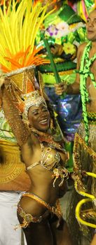 An entertainer dancing at a carnaval in Rio de Janeiro, Brazil
02 Mar 2014
No model release Editorial only