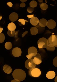 gold abstract lights background 