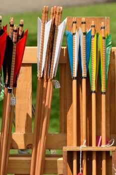 group of arrow flights