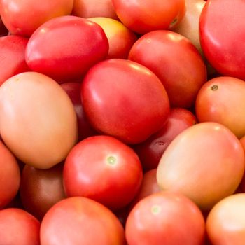 small tomato background for papaya salad (somtam)