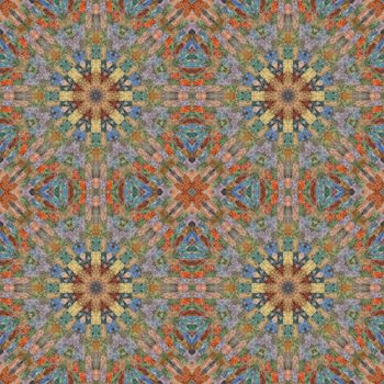 Abstract artistic background, seamless abstract pattern, mosaic of fabric, colored wool mohair