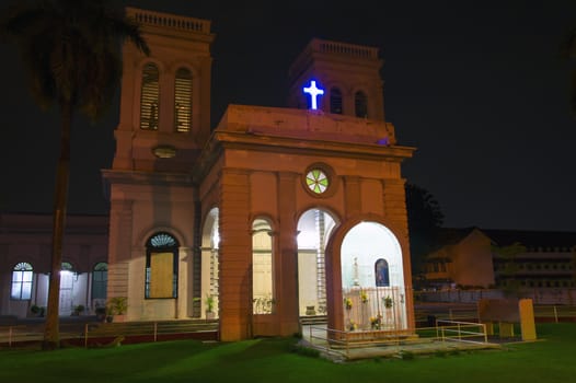 Church of the Assumption was founded in 1786. Malaysia.