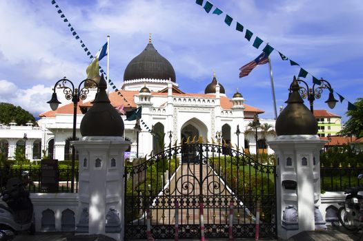 Kapitan Keling Mosque in George Town, Penang.