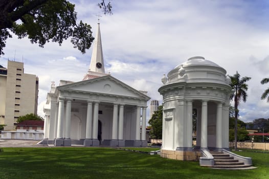 St. George's Church on Lebuh Farquhar in George Town.