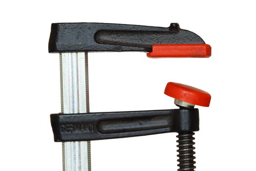 Detail of the hand clamp - hand tool