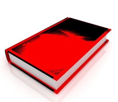 Book on a white background