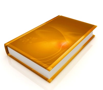 Book on a white background