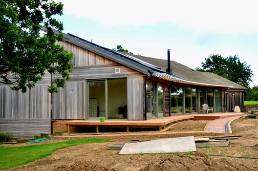Modern eco house