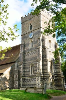 Parish church with tower