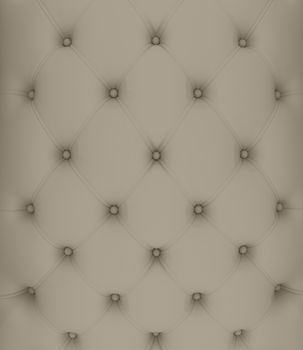 Sepia picture of genuine softly gray fabric upholstery 