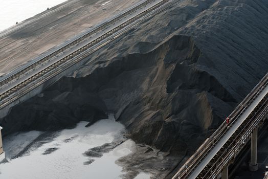 coal ready for production of electric energy