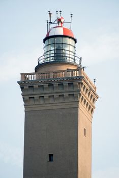 detail of the lantern of Genoa, Italy.