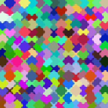 Colorfull pazzle background 