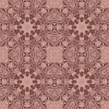Seamless artistic background, abstract graphic pattern on vintage linen canvas