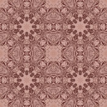 Seamless artistic background, abstract graphic pattern on vintage linen canvas