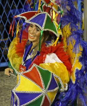 An entertainer performing at a carnaval in Rio de Janeiro, Brazil
02 Mar 2014
No model release
Editorial only