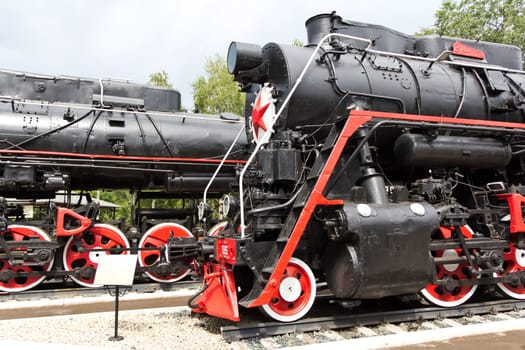 Photo of Russian rail road locomotive in Samara