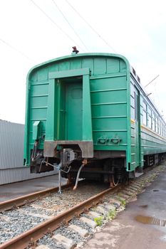 Photo of the Russian rail road coach