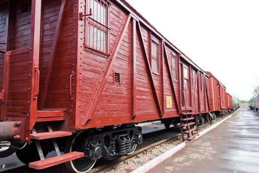 Photo of the Russian rail road coach
