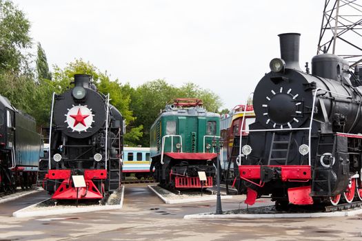 Photo of Russian rail road locomotive in Samara