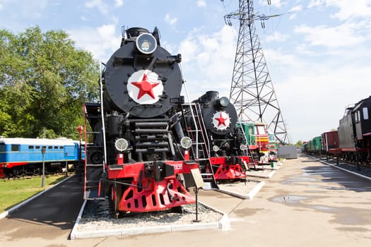 Photo of Russian rail road locomotive in Samara
