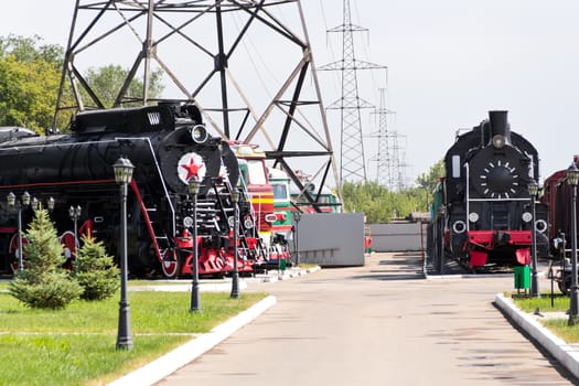 Photo of Russian rail road locomotive in Samara
