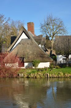 small riverside cottage