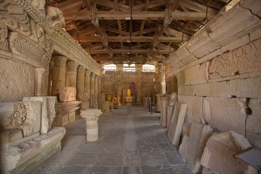 Roman archeological finds in Saintes France