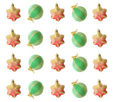 Christmas pattern Christmas tree decorations for the background