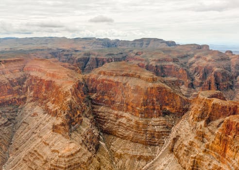 Grand Canyon panoramic view into the canyon 2013