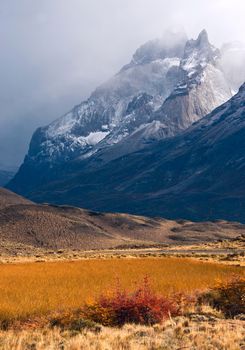 The Torres del Paine National Park in the south of Chile is one of the most beautiful mountain ranges in the world.