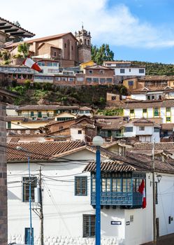 City of Cuzco in Peru, South America