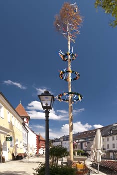 In the old Town of Marktredwitz in Germany