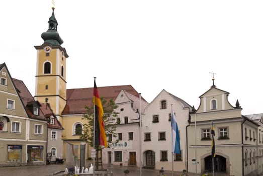 In the old Town of Neustadt in Germany