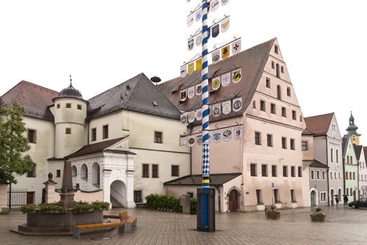 In the old Town of Neustadt in Germany