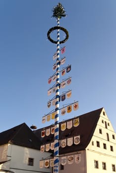In the old Town of Neustadt in Germany