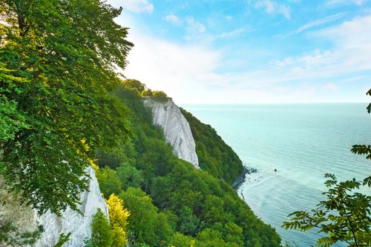 Koenigsstuhl, Ruegen, baltic sea coast