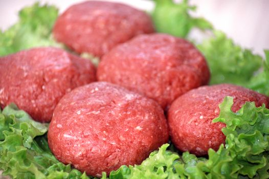 Chop with minced meat